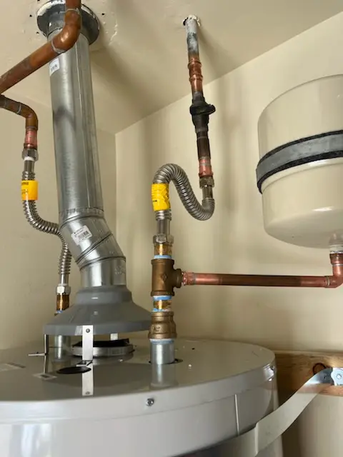 Water heater installation and plumbing repair in Winslows